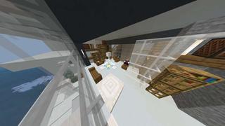 Screenshot of the Minecraft Bedrock Marketplace product Millionaire's Cliff Mansion created by RareLoot.