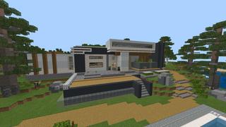 Screenshot of the Minecraft Bedrock Marketplace product Millionaire's Coast Mansion created by RareLoot.