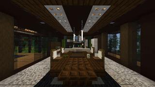 Screenshot of the Minecraft Bedrock Marketplace product Millionaire's Forest Mansion created by RareLoot.