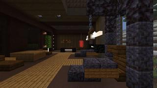 Screenshot of the Minecraft Bedrock Marketplace product Millionaire's Forest Mansion created by RareLoot.