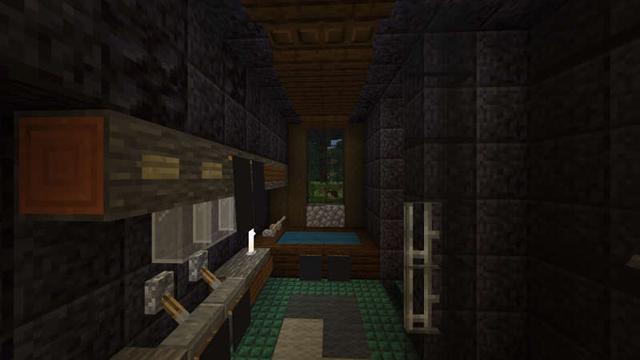 Screenshot of the Minecraft Bedrock Marketplace product Millionaire's Forest Mansion created by RareLoot.