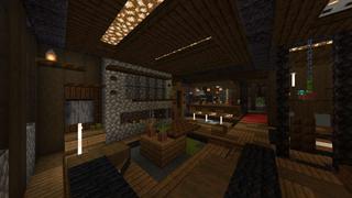 Screenshot of the Minecraft Bedrock Marketplace product Millionaire's Forest Mansion created by RareLoot.