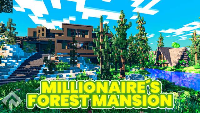 Thumbnail of the Minecraft Bedrock Marketplace product Mansión Millonaria en el Bosque created by RareLoot.