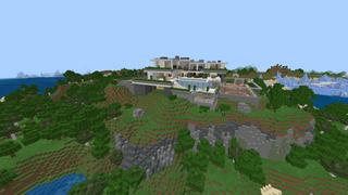 Screenshot of the Minecraft Bedrock Marketplace product Millionaire's Hill Mansion created by RareLoot.