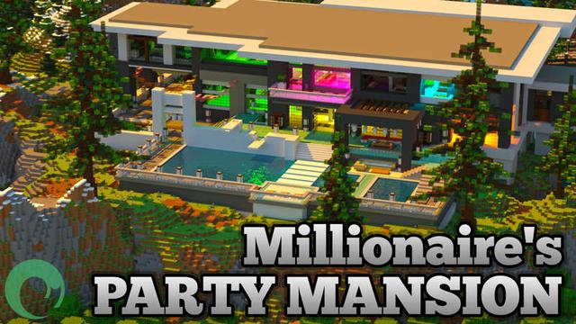 Thumbnail of the Minecraft Bedrock Marketplace product Millionaire's Party Mansion created by RareLoot.