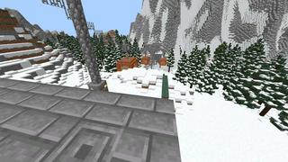 Screenshot of the Minecraft Bedrock Marketplace product Millionaire's Winter Chalet created by RareLoot.