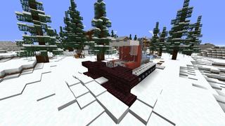 Screenshot of the Minecraft Bedrock Marketplace product Millionaires Winter Resort created by RareLoot.