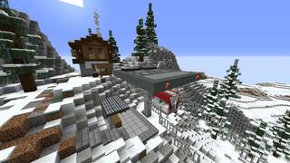 Screenshot of the Minecraft Bedrock Marketplace product Millionaires Winter Resort created by RareLoot.