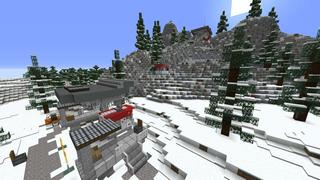 Screenshot of the Minecraft Bedrock Marketplace product Millionaires Winter Resort created by RareLoot.