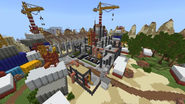 Screenshot of the Minecraft Bedrock Marketplace product Minestrike created by RareLoot.