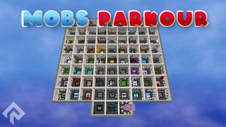 Thumbnail of the Minecraft Bedrock Marketplace product Mobs Parkour created by RareLoot.