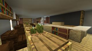 Screenshot of the Minecraft Bedrock Marketplace product Modern High School created by RareLoot.