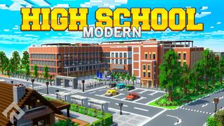 Thumbnail of the Minecraft Bedrock Marketplace product Modern High School created by RareLoot.