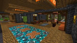 Screenshot of the Minecraft Bedrock Marketplace product Modern House Archaeology created by RareLoot.