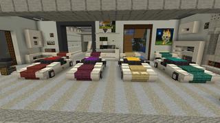 Screenshot of the Minecraft Bedrock Marketplace product Modern House Luxury created by RareLoot.