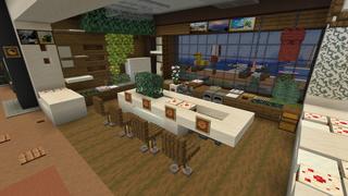 Screenshot of the Minecraft Bedrock Marketplace product Modern House Luxury created by RareLoot.