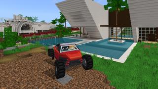 Screenshot of the Minecraft Bedrock Marketplace product Modern Oasis created by RareLoot.