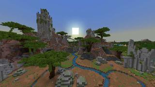 Screenshot of the Minecraft Bedrock Marketplace product Monkeys Paradise created by RareLoot.