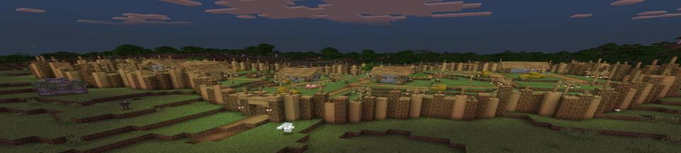 Panorama of the Minecraft Bedrock Marketplace product Monster Expansion created by RareLoot.