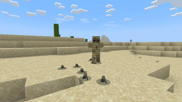 Screenshot of the Minecraft Bedrock Marketplace product Monster Expansion created by RareLoot.