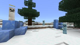 Screenshot of the Minecraft Bedrock Marketplace product More Creepers created by RareLoot.