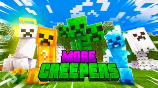 Thumbnail of the Minecraft Bedrock Marketplace product More Creepers created by RareLoot.