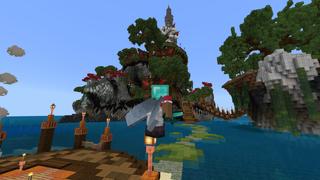 Screenshot of the Minecraft Bedrock Marketplace product Mysterious Magical Island created by RareLoot.