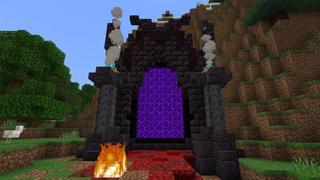 Screenshot of the Minecraft Bedrock Marketplace product Nether Fortress created by RareLoot.