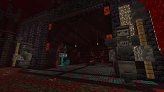 Screenshot of the Minecraft Bedrock Marketplace product Nether Fortress created by RareLoot.