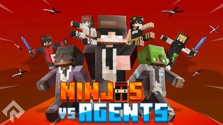 Thumbnail of the Minecraft Bedrock Marketplace product Ninjas Vs Agents created by RareLoot.