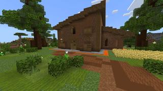 Screenshot of the Minecraft Bedrock Marketplace product Noob vs Pro vs Hacker Castles created by RareLoot.