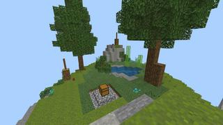 Screenshot of the Minecraft Bedrock Marketplace product Noob vs Pro vs Hacker Skyblock created by RareLoot.