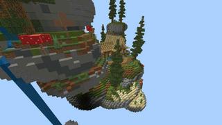 Screenshot of the Minecraft Bedrock Marketplace product Noob vs Pro vs Hacker Skyblock created by RareLoot.