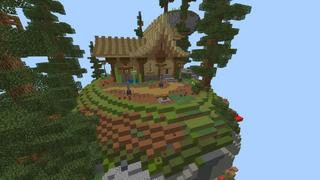 Screenshot of the Minecraft Bedrock Marketplace product Noob vs Pro vs Hacker Skyblock created by RareLoot.