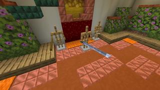 Screenshot of the Minecraft Bedrock Marketplace product Noob vs Pro vs Ninja created by RareLoot.