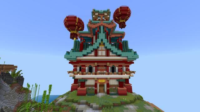 Screenshot of the Minecraft Bedrock Marketplace product Noob vs Pro vs Ninja created by RareLoot.
