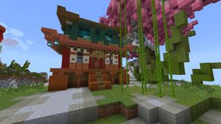 Screenshot of the Minecraft Bedrock Marketplace product Noob vs Pro vs Ninja created by RareLoot.