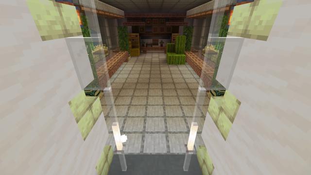 Screenshot of the Minecraft Bedrock Marketplace product Nuclear Bunker created by RareLoot.