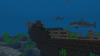 Screenshot of the Minecraft Bedrock Marketplace product Ocean Expansion created by RareLoot.