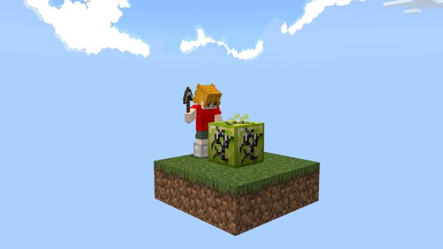 Screenshot of the Minecraft Bedrock Marketplace product One Block Furniture created by RareLoot.