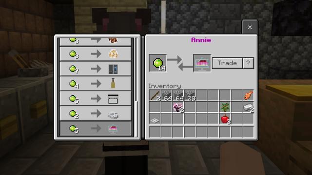 Screenshot of the Minecraft Bedrock Marketplace product One Block Furniture created by RareLoot.