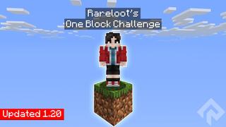 Thumbnail of the Minecraft Bedrock Marketplace product One Block created by RareLoot.