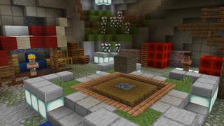 Screenshot of the Minecraft Bedrock Marketplace product Ore Clicker created by RareLoot.