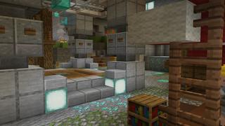 Screenshot of the Minecraft Bedrock Marketplace product Ore Clicker created by RareLoot.