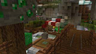 Screenshot of the Minecraft Bedrock Marketplace product Ore Clicker created by RareLoot.