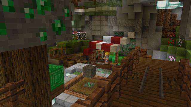 Screenshot of the Minecraft Bedrock Marketplace product Ore Clicker created by RareLoot.