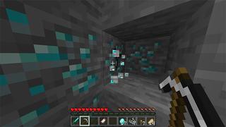 Screenshot of the Minecraft Bedrock Marketplace product Ore Detector created by RareLoot.