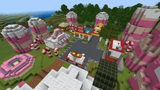 Screenshot of the Minecraft Bedrock Marketplace product Overpowered Food created by RareLoot.