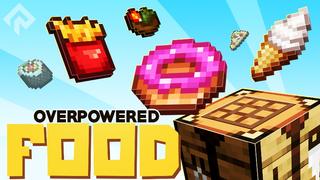 Thumbnail of the Minecraft Bedrock Marketplace product Overpowered Food created by RareLoot.