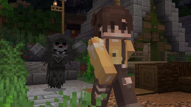 Screenshot of the Minecraft Bedrock Marketplace product PARANORMAL created by RareLoot.